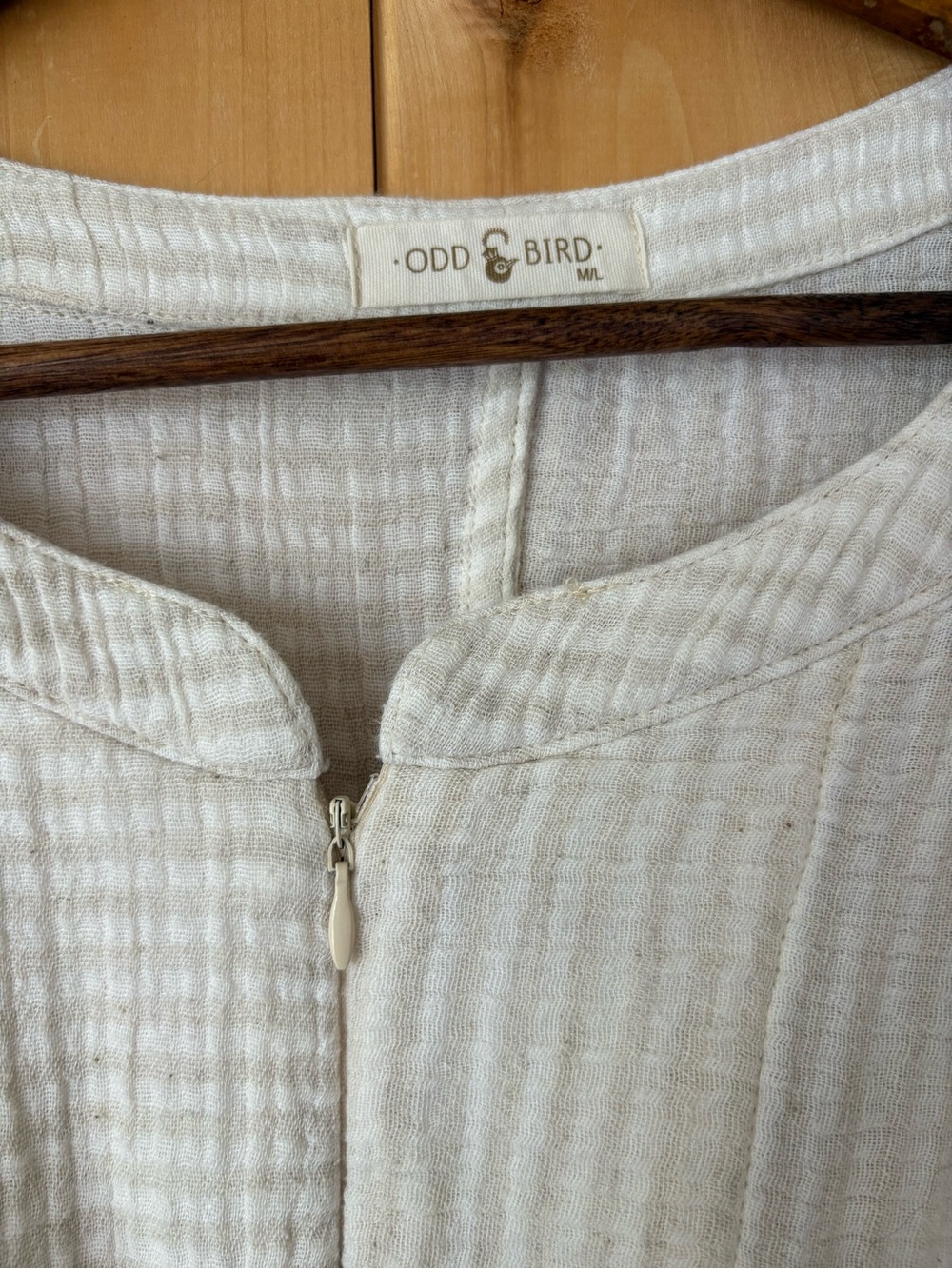 Odd Bird Women's Maxi Dress in Soft Cream